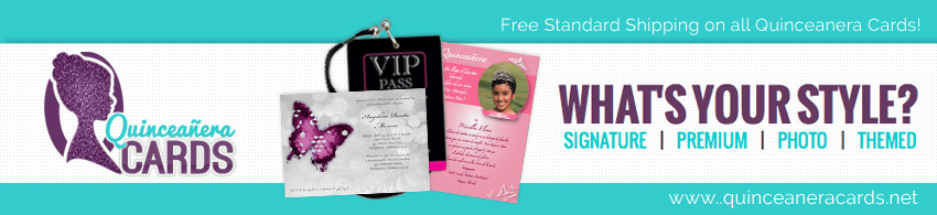 Quinceanera Cards and Invitations