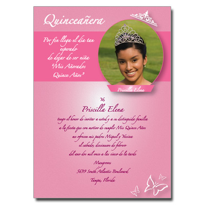 Quinceanera Invitations